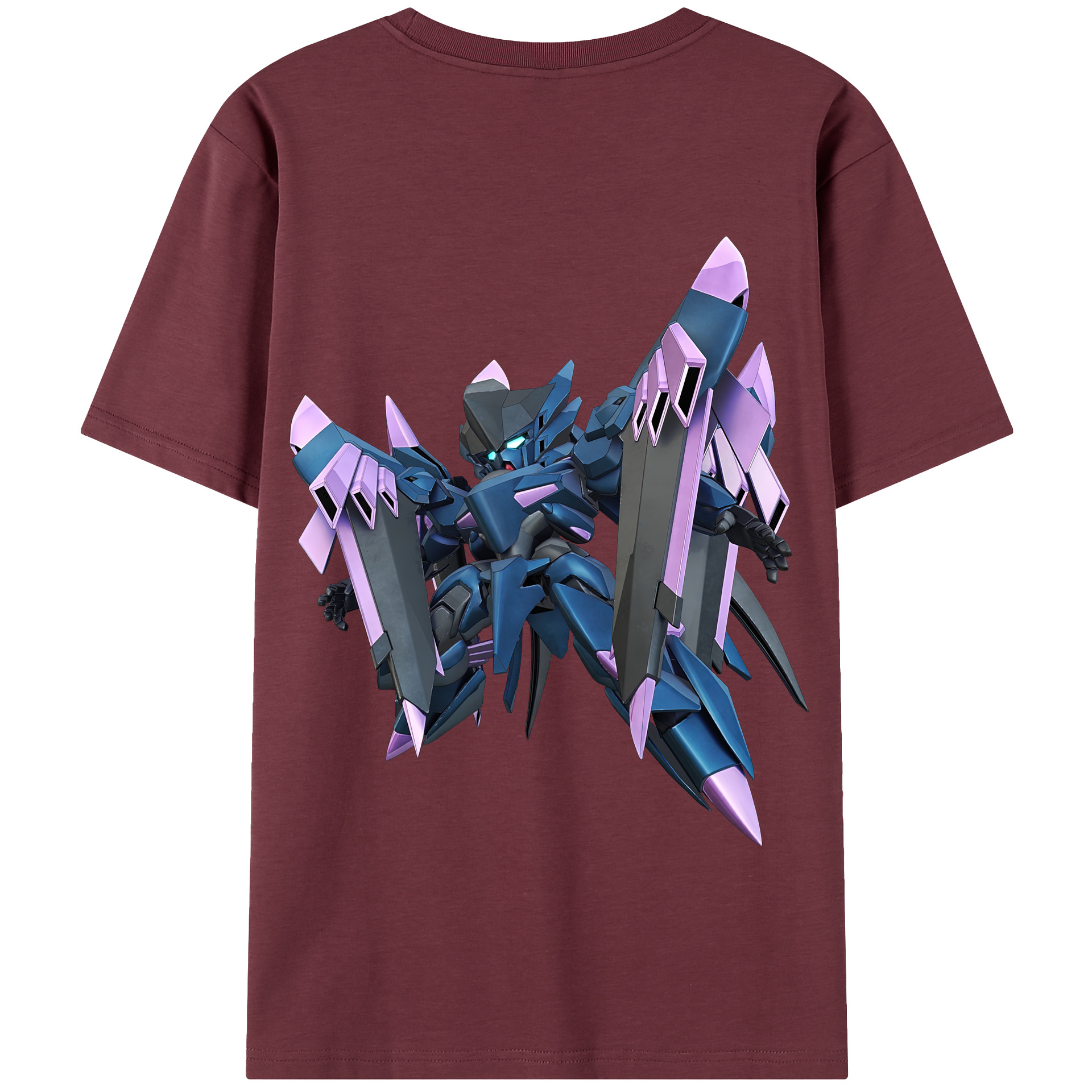 （画像用） 機動戦士ガンダム Mobile Suit Gundam 綿100％半袖Tシャツ（背面プリント）